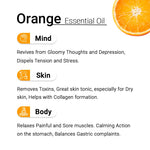 Orange Essential Oil, Therapeutic, Pure & Natural, Refreshing Citrus Fragrance, Antidepressant & Excellent Skin tonic, 10ml, Essential Oil, Keya Seth Aromatherapy