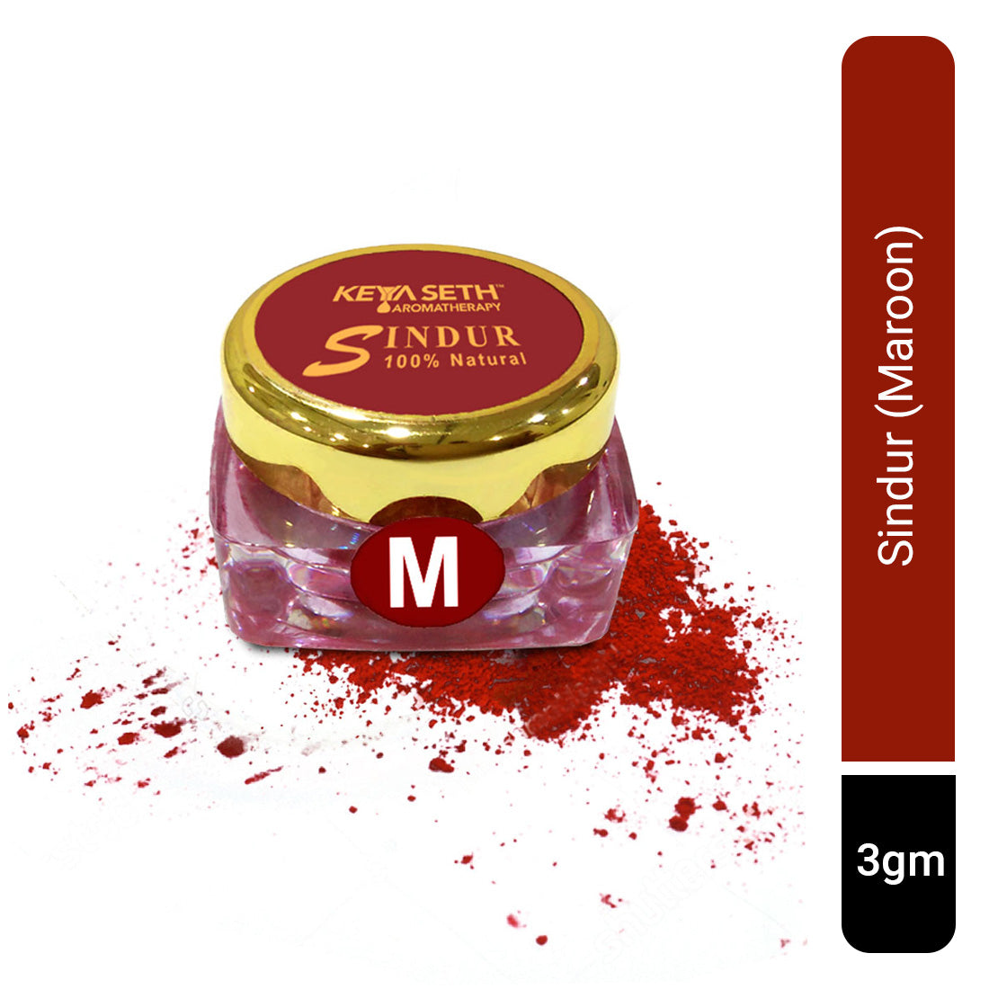 Aromatic Aalta 1Pcs +100% Natural Aromatic Maroon Dust Sindoor 1Pcs