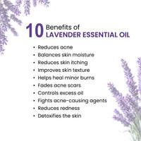 Lavender Body Oil - Deep Moisturizing, Anti-Acne, Soothing For Glowing Skin; Non Sticky, Quick Absorbing - Keya Seth Aromatherapy