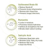 Anti Dandruff Treatment Kit–Shampoo & Solution with Salicylic, Tea Tree & Pentavitin - Keya Seth Aromatherapy