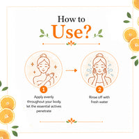 Orange Organic Foaming Soap- Brightening, Rejuvenating, Hydrating with Orange Oil