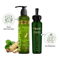Absolute Hair Growth Serum Treatment Kit–Shampoo & Solution with Biotin, Rosemary & Ginseng - Keya Seth Aromatherapy