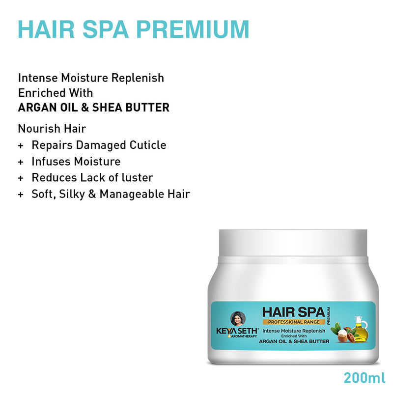 Hair Loss Repair Kit: Rosemary & Tea Tree Oil, Biotin & Pro-Vitamin B5 Shampoo, Jojoba & Lavender Hair Spa, and Korean Red Ginseng Serum for Hair Growth & Strength - Keya Seth Aromatherapy