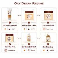 Oxy De-Tan Organic Foaming Soap – Removes Tan & Promotes Glowing Skin with Clove & Camphor Essential Oils - Keya Seth Aromatherapy