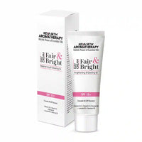 Fair & Bright Day Cream SP15+, Skin Brightening & Whitening, with Vitamin C, B3 & B6 Moisturizer with Lavender & Geranium Essential Oil - Keya Seth Aromatherapy