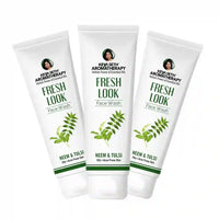 Fresh Look Neem & Tulsi Face Wash, Mild Hydrating Moisturizing Foaming All Skin Types - Keya Seth Aromatherapy