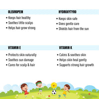 Schoolers Olive Kids & Baby Massage Oil – Soft, Non-Sticky, Light-weight & Quick-Absorbing Skin & Hair Nourishment - Keya Seth Aromatherapy