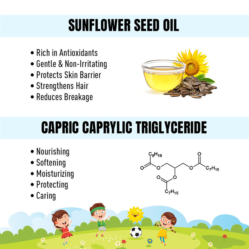 Schoolers Olive Kids & Baby Massage Oil – Soft, Non-Sticky, Light-weight & Quick-Absorbing Skin & Hair Nourishment - Keya Seth Aromatherapy