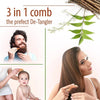 Free 3-in-1 Neem Wooden Comb Small Size - Keya Seth Aromatherapy