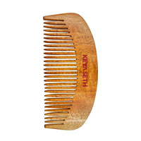 Free 3-in-1 Neem Wooden Comb Small Size - Keya Seth Aromatherapy