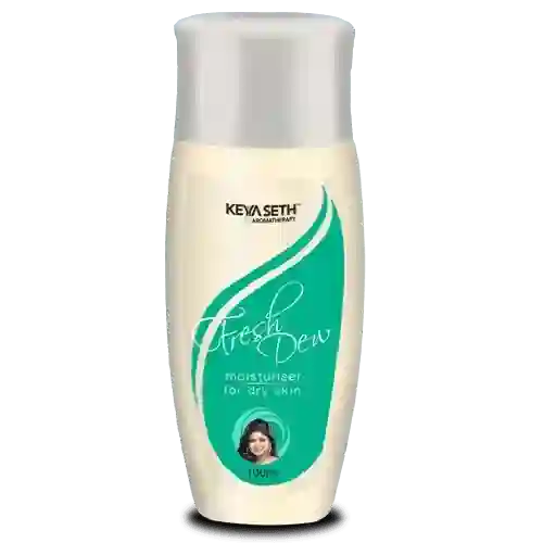 Fresh Dew Daily Face Moisturizer Quick Absorbing Non-Sticky, Flawless Skin Lotion for Dry Skin - Keya Seth Aromatherapy